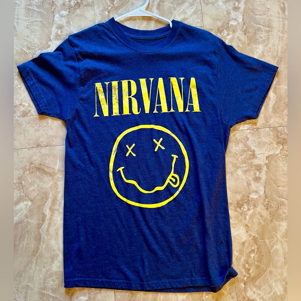 Nirvana Rock Band Graphic T-shirt Men’s